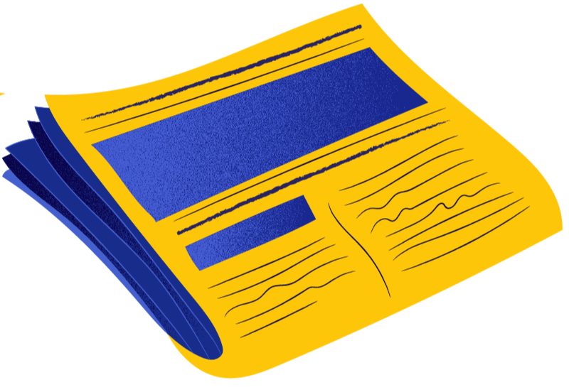 newspaper illustration